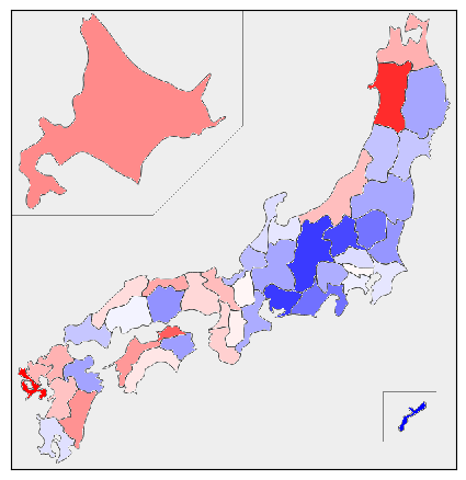 がんの分布