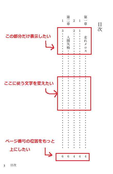 銀次　プロフ必読　おまとめ割3点 QA: 目次を編集したい | TeX