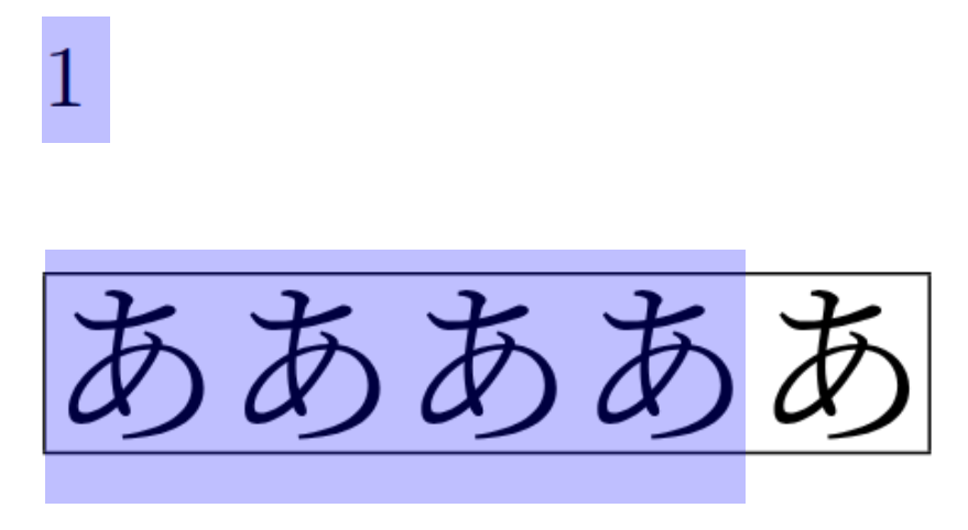 ノンブルと本文の位置（横書きの場合）  こちらは揃っているように見える．